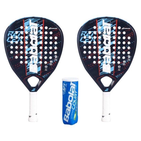 Babolat Padel Pakketilbud (Babolat Reflex 2023 + Babolat Court Padel X3)