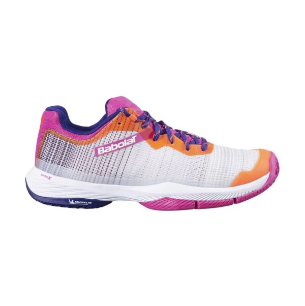 Babolat Jet Ritma Women Padelsko (Grey/ Pink Peacock) - 38