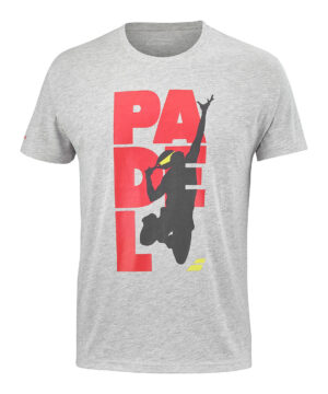 Babolat Padel Cotton Tee Men High Rise - S