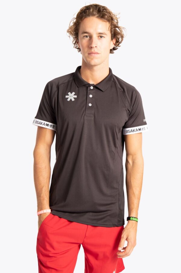 Osaka Men's Polo Jersey (Sort) - M