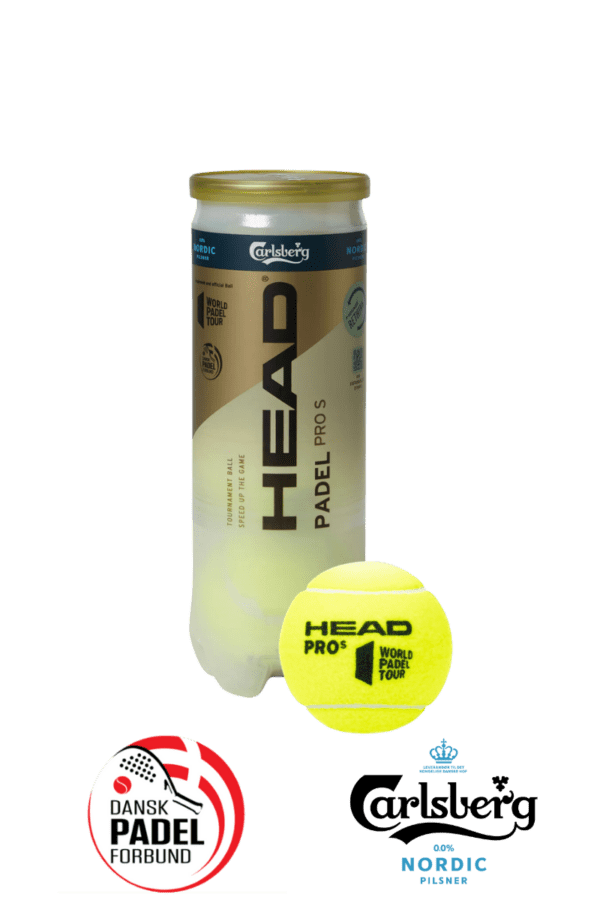 Head Padel Pro S Bolde - Carlsberg Nordic - Padel bolde