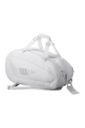 Wilson Bela Super Tour Padel Taske - Hvid - padel taske