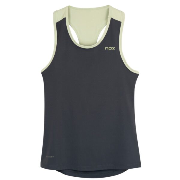 NOX Pro Tank Top Woman Charcoal Grey 2024