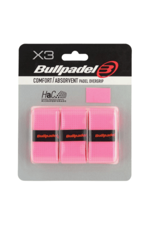 Bullpadel Overgrip - Komfort / Absorvent - Pink - Overgrip