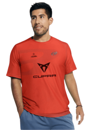 Bullpadel spiller T-shirt - Chingotto - Rød - T-shirt