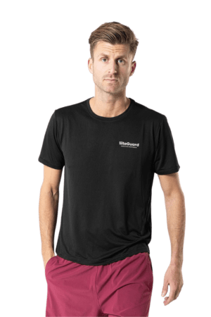 Liiteguard Ground Tech T-shirt - Sort - T-shirt