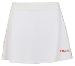 Nox Nederdel (Hvid med rødt logo) - XS