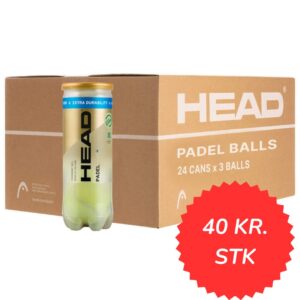 1 kasse med Head Padel Pro S+ Padelbolde (24 rør)