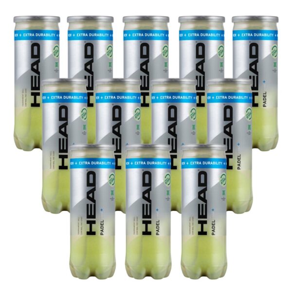 12 rør Head Padel Pro+ Padelbolde