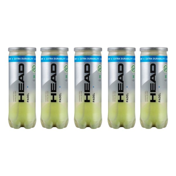 5 rør Head Padel Pro+ Padelbolde