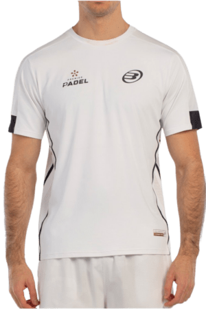Bullpadel Borni - Officiel Premier Padel T-shirt - Hvid - T-shirt