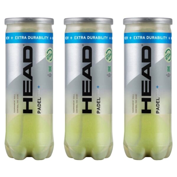 HEAD Padel Pro+ (3 rør)