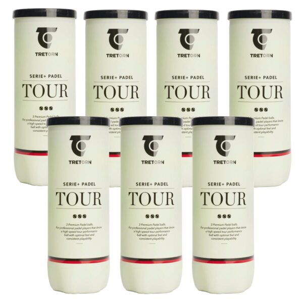 Tretorn Serie+ Padel Tour (7 rør)