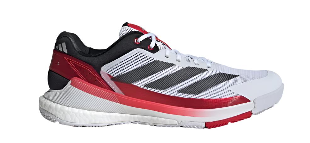 Adidas Crazyquick Boost Padelsko (Cloud White/Core Black/Lucid Red) - 45 1/3 Adidas Crazyquick Boost Padelsko (Cloud White/Core Black/Lucid Red) - 45 1/3