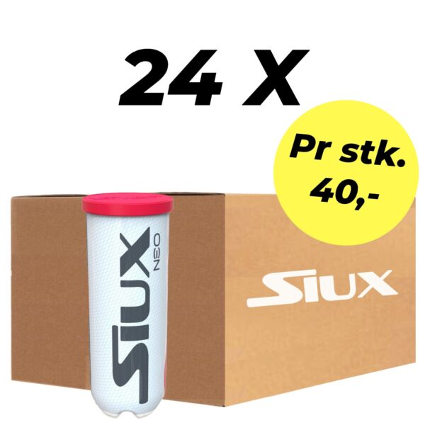 Siux Neo Padel bolde (24 rør)